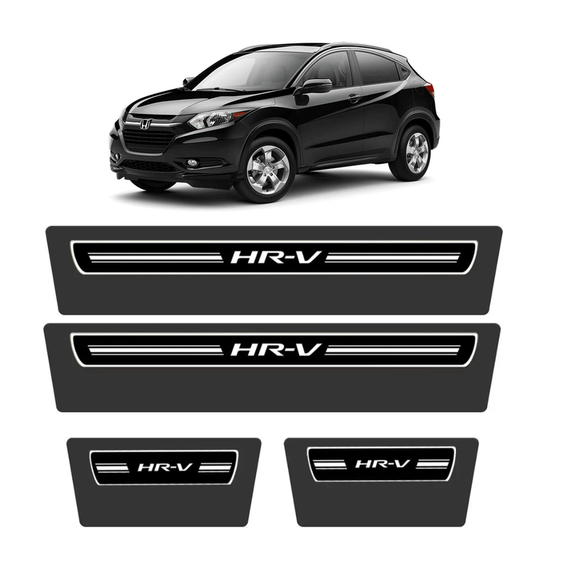 kit soleira premium elegance honda hr v super protecao veikko 2