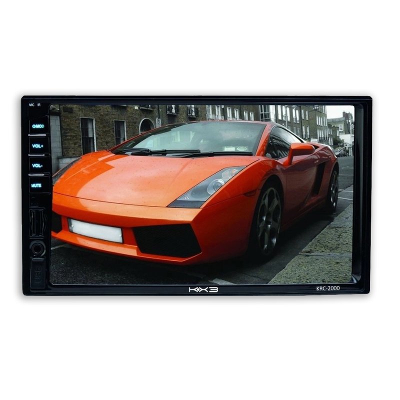 central multimidia 7 bluetooth com espelhamento android ios kcrc2000 kx3
