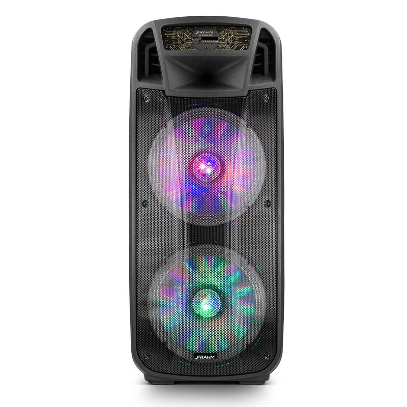 caixa amplificada cf2000 app multiuso 800w rms frahm