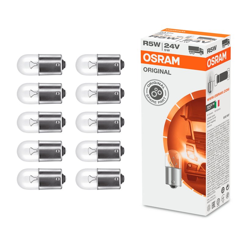 lampada traseira 5627 5w 24v osram