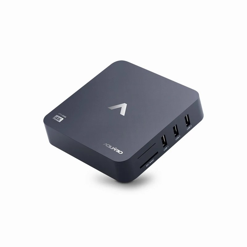 receptor smart tv box 4k stv 2000 aquario 2