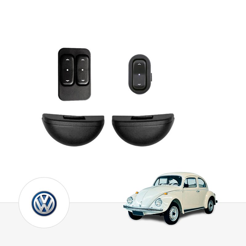 Kit Vidro Elétrico Volkswagen Fusca 2 Portas Tragial vwae065