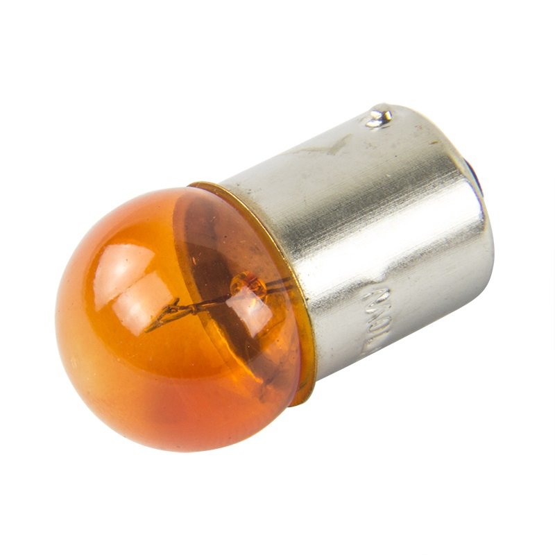 lampada filamento 12v g18 5 10w ba15s ambar r10w t6710ab teslla