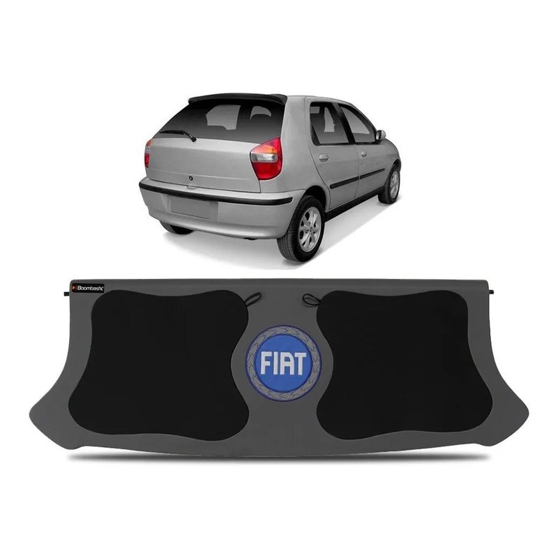 tampao bagagito porta malas para 2 6x9 fiat palio 2001 a 2003 personalizado 2