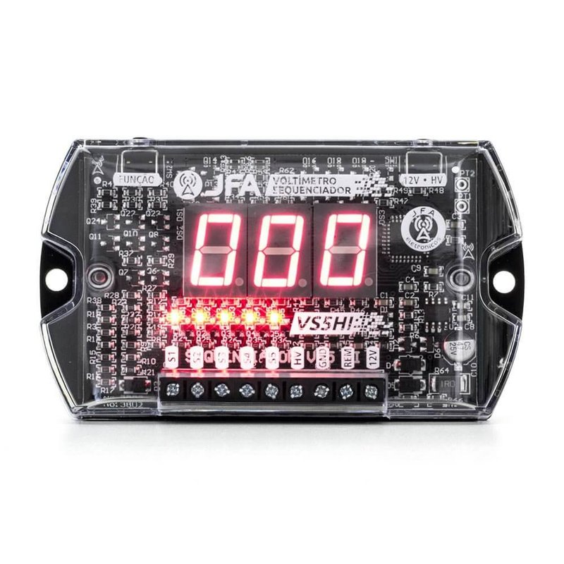 voltimetro digital e sequenciador de comando vs5hi jfa