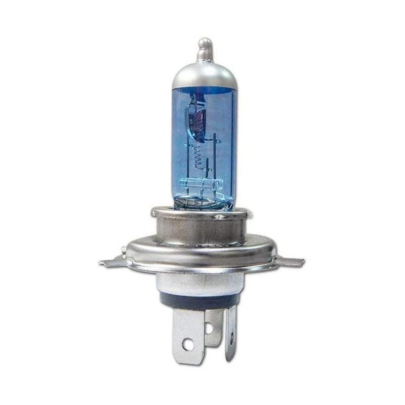 lampadas super branca clear vision h4 4300k 55w efeito xenon peca