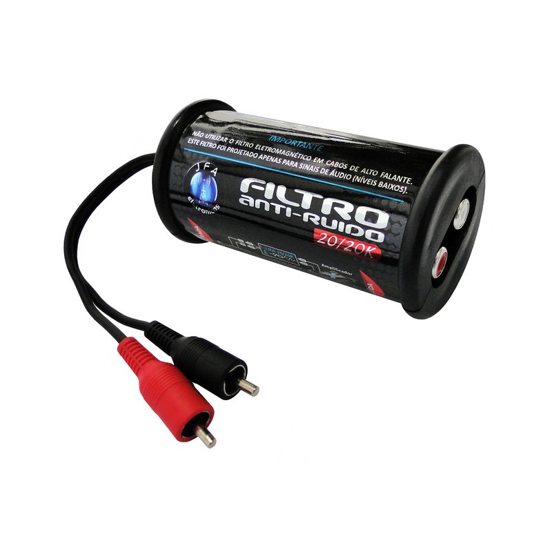 filtro anti ruido rca circuito interno blindado jfa