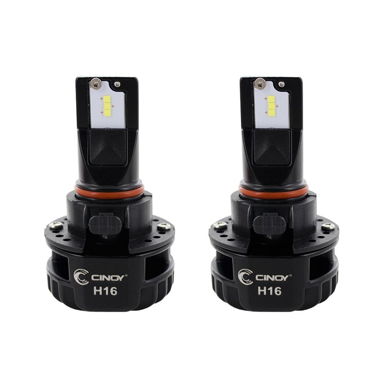 Kit Lâmpada Super Led Plus H16 32W 6500K Cinoy