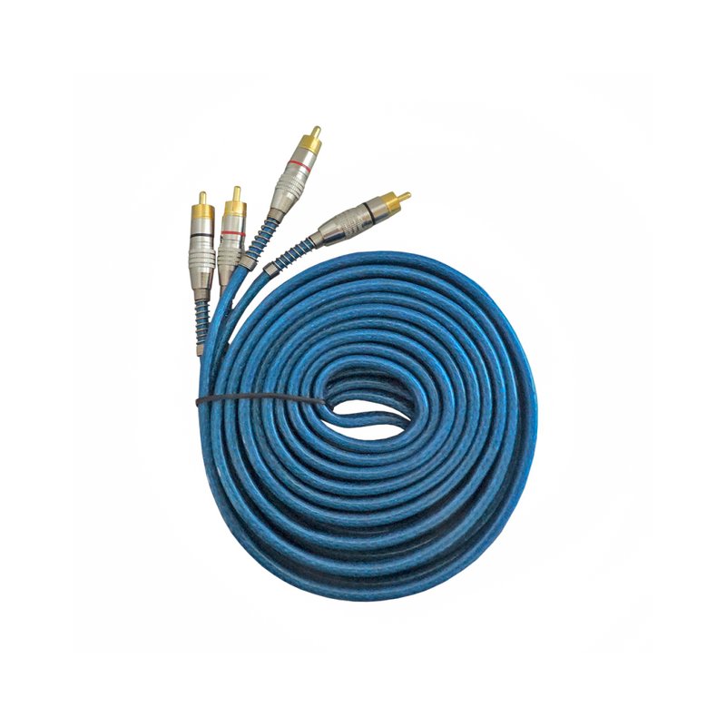 cabo rca 5m profissional azul cbrc0040 ntw