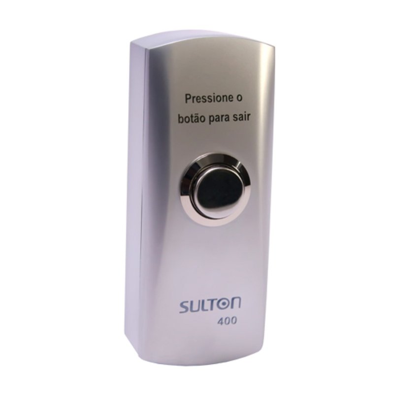 acionador de fechadura botoeira inox sulton 400