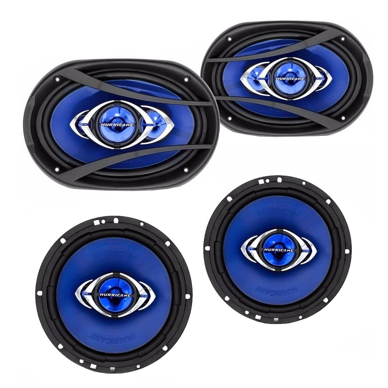 kit pratico quadriaxial hurricane 1 par de 65 1 par de 6x9 1