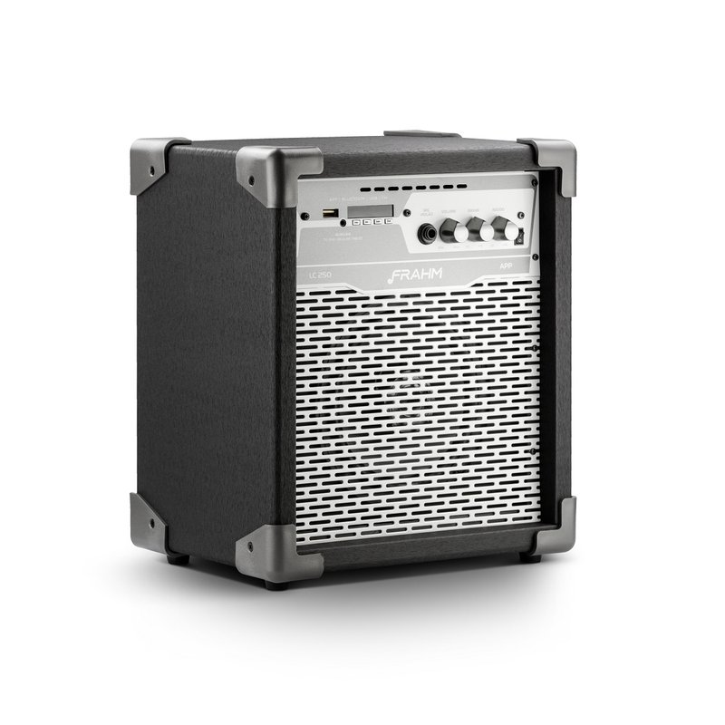Caixa Amplificada Multiuso 80W RMS Bluetooth LC 250 APP Frahm - preta 2