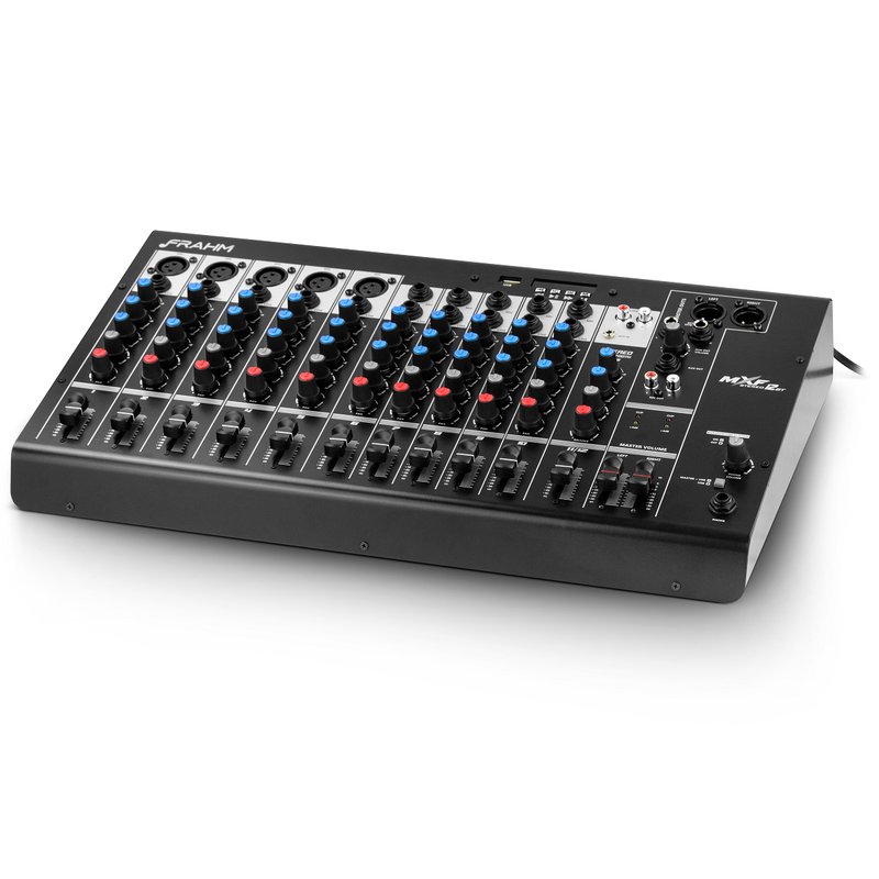 Mesa de Som Mixer MXF 12 BT Bluetooth 12 Canais Frahm 2