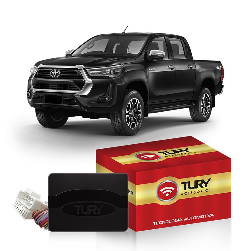 modulo vidro eletrico pro 4 78 br toyota hilux a partir de 2016 tury