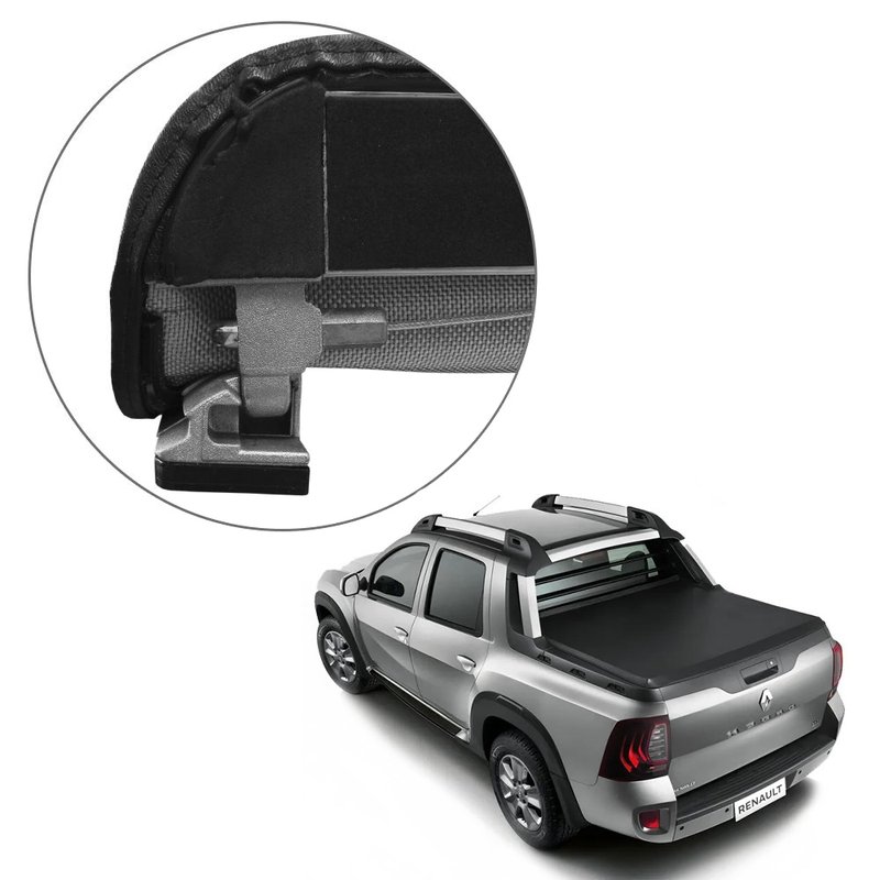lona capota maritima renault oroch 2015 a 2020 lff192 flash force