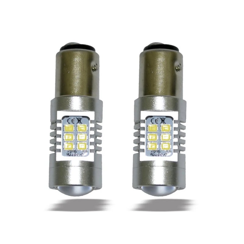 lampada led lanterna branco bay15d 2 polos 1157 jr8