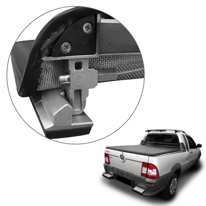 lona capota maritima strada locker ce sem gancho com estepe 2009 a 2013 slim force sl139f