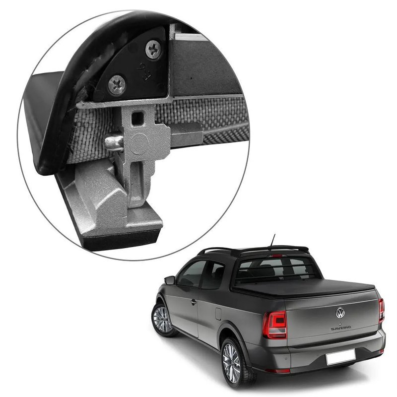Lona Capota Martima Saveiro CD sem gancho 2014  2020 SL190F Flash Cover