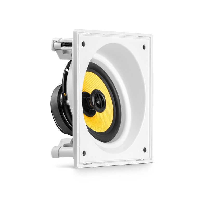 arandela quadrada angulada 6 100w rms telar aluminio branca frahm peca 2