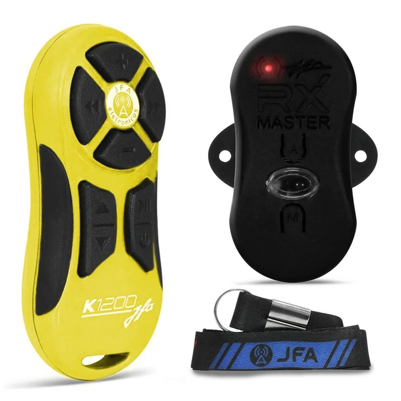 controle longa distancia k1200 amarelo 1200 metros jfa