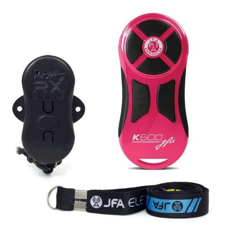 controle longa distancia k600 rosapreto 600 metros jfa