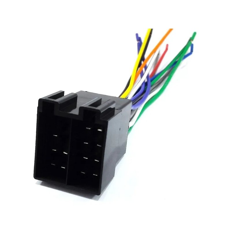 chicote de radio universal 16 vias macho 0834s tc chicotes