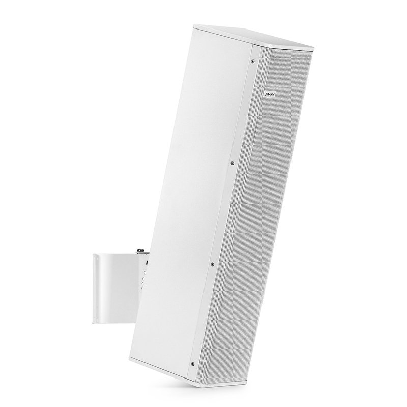 caixa acustica vertical 120w rms 8 ohms fcv 120 6 pro frahm branca 5