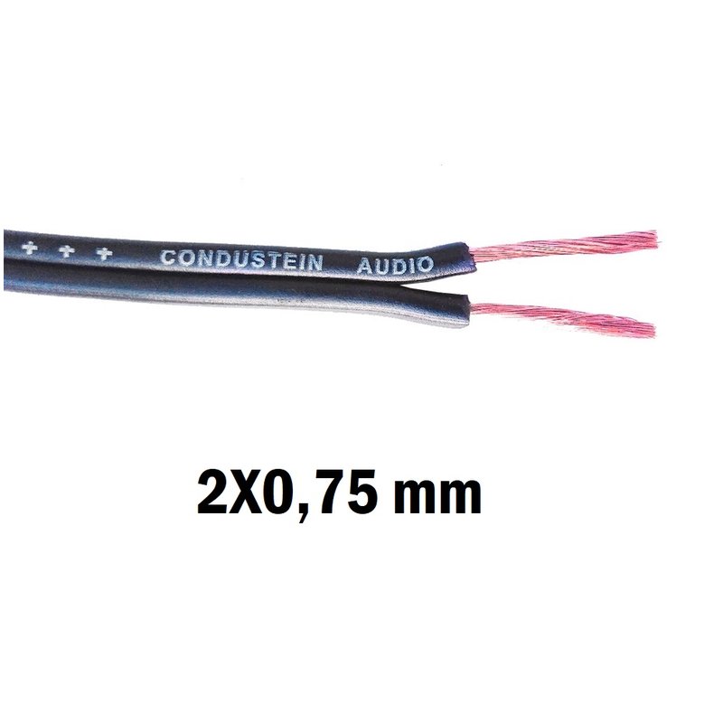 Fio Cabo Duplo Paralelo 2X0,75mm Rolo 100 Metros Condustein 1