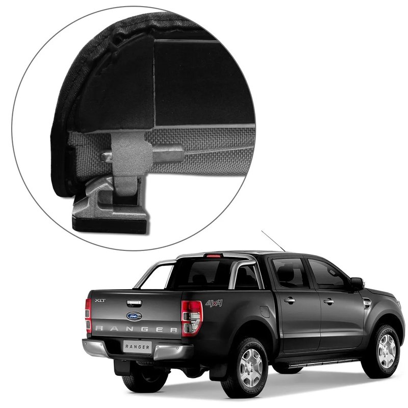 lona capota maritima ranger xlt 2013 a 2019 com sa duplo slim force lff177 flash cover