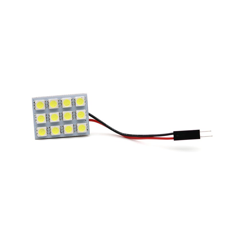 Placa LED com 12 Leds Teto Porta-Malas Painel 12V TechOne