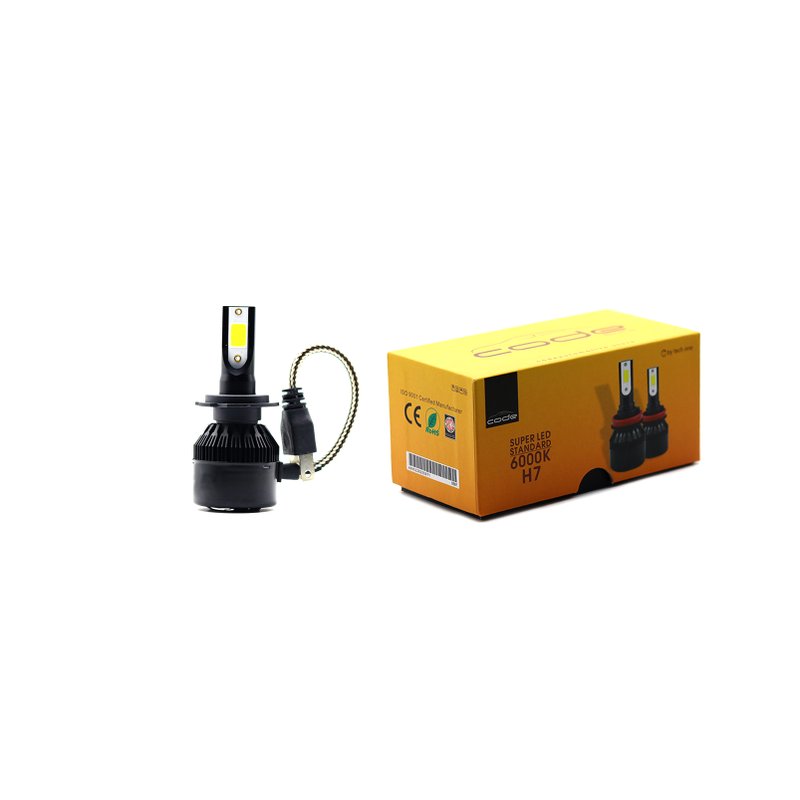 led standard 6000k h7 3