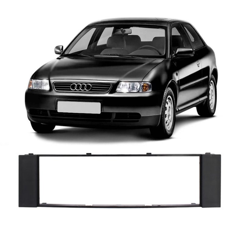 Moldura 1 DIN Painel Audi A3 1999 à 2006 7108 Ludovico