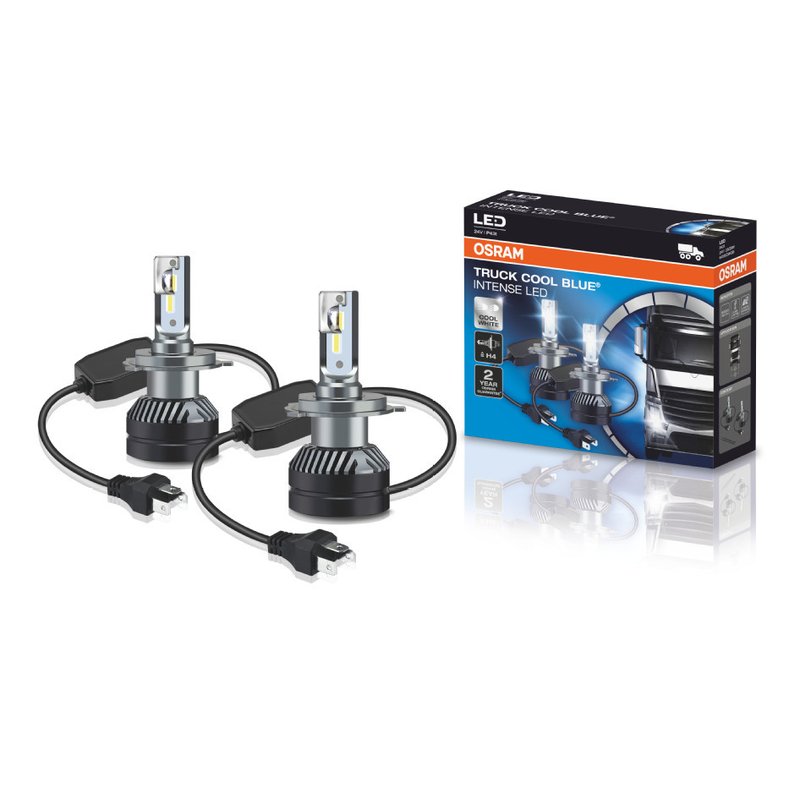 kit lampada led truck h4 24v cool blue intense 28w 64196dwcbiosram par