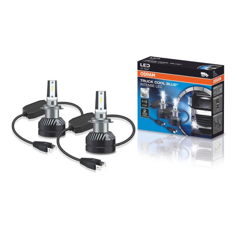 kit lampada led truck h7 24v cool blue intense 28w 64215dwcbi osram par