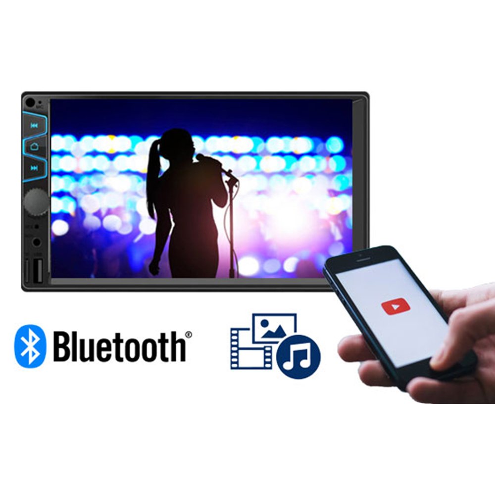 Multimídia 2 DIN MP5 7