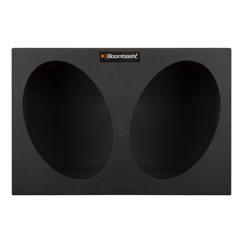 Caixa Selada para 02 Alto Falantes 6x9 Polegadas Júnior Boombastic - Preto frente reta