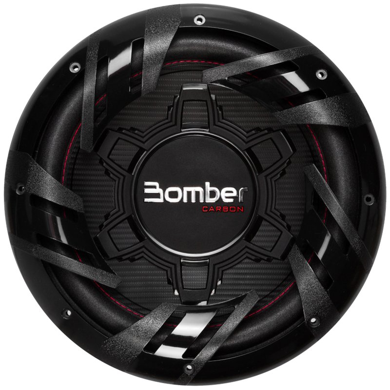 alto falante subwoofer 12 carbon 250w rms 4 ohms bomber