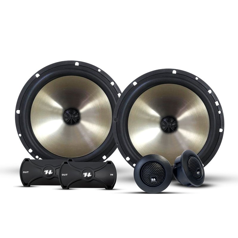 kit duas vias 6 pol q6 2 linha platino hurricane