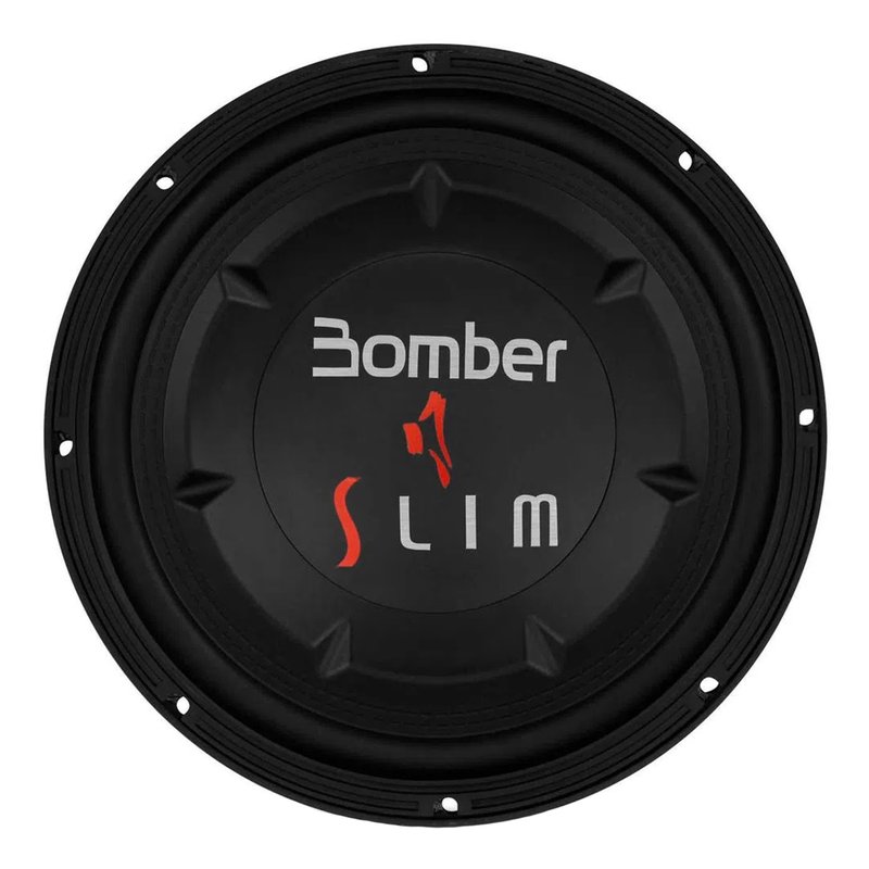 alto falante subwoofer 10 slim 200w rms 4 ohms bomber 4