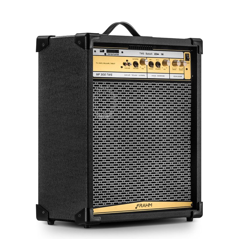 Caixa Amplificada MF300 TWS Multiuso 300W RMS Frahm