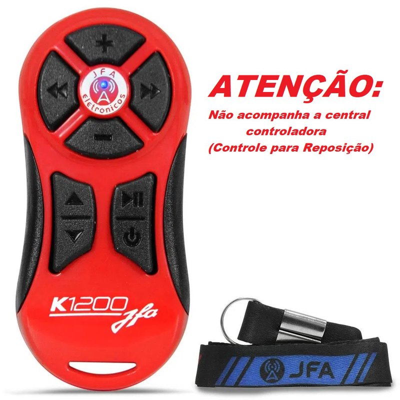 controle longa distancia avulso k1200 vermelho jfa