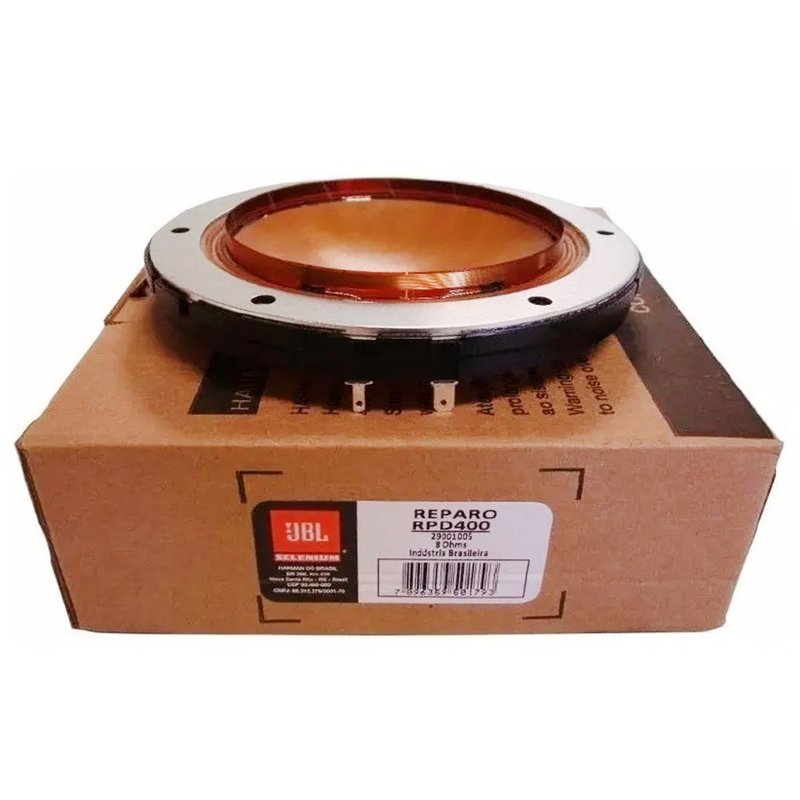 reparo driver d405 d400 100w rms 8 ohms rpd400 jbl