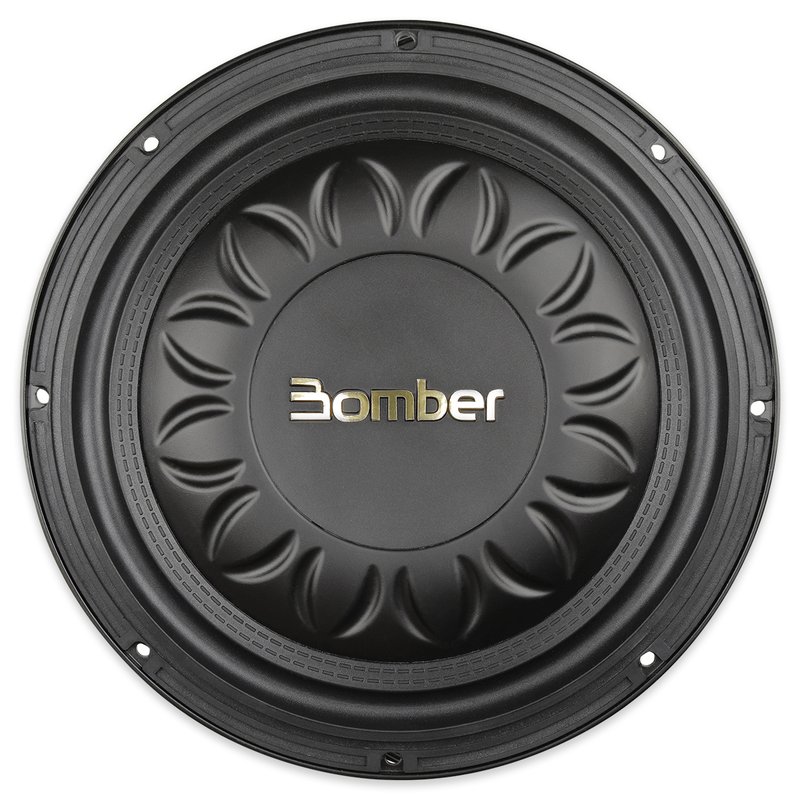 alto falante bomber slim high power 12 polegadas frente