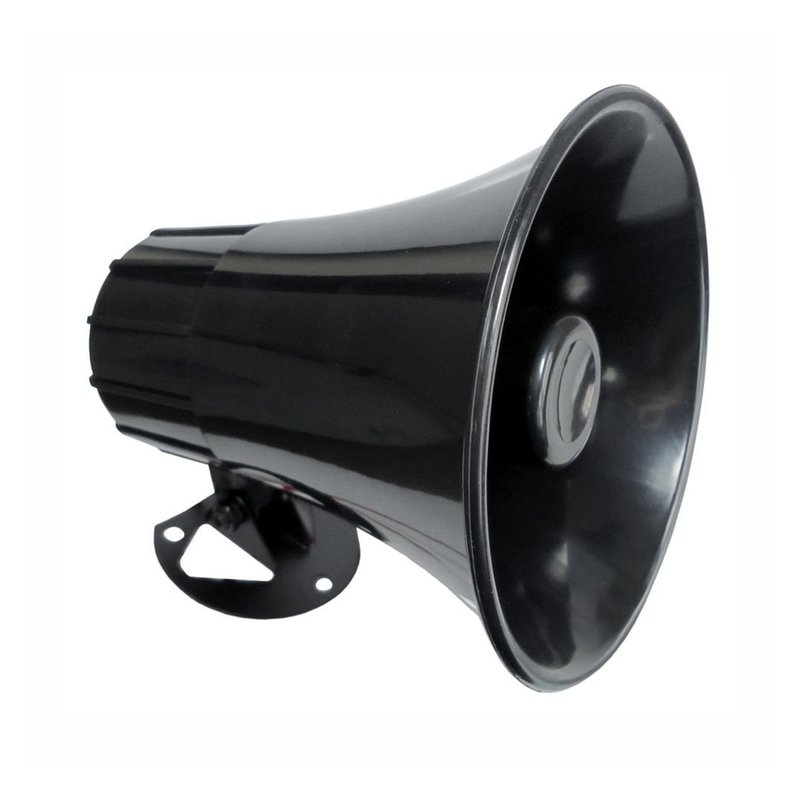 Sirene Eletrônica 12V Som Bitonal 15W 118db DNI