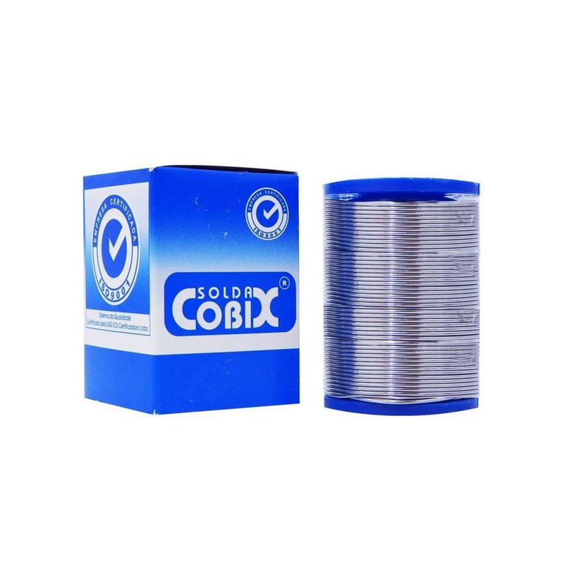 estanho fio 1 0mm 250g 60x40 snxpb solda cobix azul