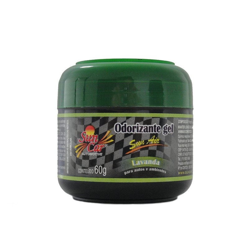 Odorizante Cheirinho para Carro em Gel 60g SunCar - Lavanda