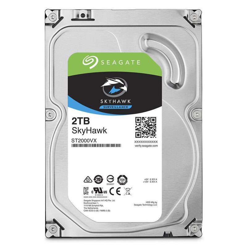hd seagate surveillance skyhawk 2tb 3 5 sata st1000vx015