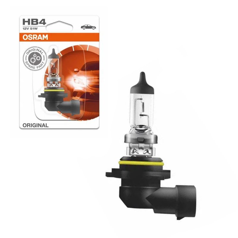lampada halogena hb4 9006 51w 12v osram peca