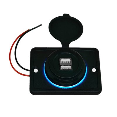 extensor adaptador usb carregador 2 saidas rs110br roadstar