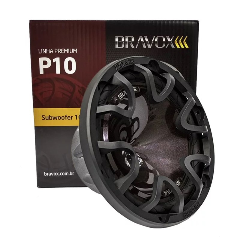 alto falante subwoofer 10 px10 d4 160w rms 4 4 ohms bravox 3